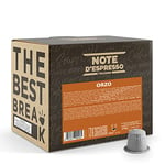 Note d'Espresso - Barley - Instant soluble prouduct - Capsules exclusively Compatible with NESPRESSO Capsule Machine - 100 caps