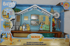 Moose Toys LLC Bluey's S9 Beach Cabin playset - Bluey & 10 Beach Accessories