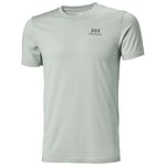 Helly Hansen Mens Nord Graphic T-Shirt, 462 Green Mist, L UK