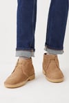 Stone Suede Desert Boots