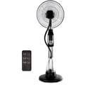 Homepluss - Ventilateur brumisateur oscillant garsaco 70W 3 vitesses H43cm D430cm télécommande