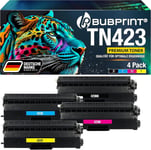 4 Cartouche de Toner Compatible pour Brother TN-423 TN423 TN 423 pour DCP-L8410CDN DCP-L8410CDW HL-L8260CDW HL-L8360CDW MFC-L8690CDW MFC-L8900CDW BK C M Y