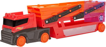 Hot Wheels Mega Hauler GHR48, Storage for 50 1:64 Scale Cars, Ages 3+