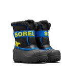 Sorel Unisex Kids Kids Snow Commander Winter Boots, Black Black X Super Blue Children, 11.5 UK