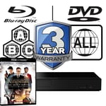 Panasonic Blu-ray Player DP-UB159 All Zone Code Free MultiRegion 4K & Kingsman