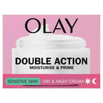 4 x Olay Double Action Day & Night Sensitive Cream, 50ml SPECIAL OFFER.