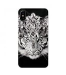 Coque Iphone XR Tigre Noir indien bijoux