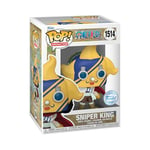 Funko Pop! Animation: OP - Sniper King - 1/6 Odds for Rare Chase Variant - One Piece - Collectable Vinyl Figure - Gift Idea - Official Merchandise - Toys for Kids & Adults - Anime Fans