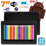 Tablette Tactile Android 6.0 7 Pouces Quad Core Dual Cam Flash Noire 24Go YONIS