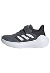 adidas TENSAUR Run 3.0 Shoes Children, Grey Four/Cloud White/Core Black, 1 UK Child