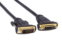 PremiumCord Câble d'extension DVI-D Dual Link, DVI (24 + 1), MF, 3 m