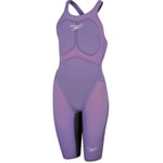 Speedo Fastskin Lzr Pure Valor Openback Kneeskin Femme Violet