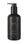 ipuro Classic NOIR Savon pour les mains 250 ml – Savon liquide végétalien, avec rose, patchouli, eucalyptus et coco – Parfum oriental – Testé dermatologiquement – Distributeur de savon noir – Savon