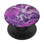 Purple Pop Socket pour téléphone PopSockets Magenta Violet PopSockets PopGrip Adhésif