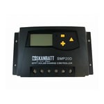 SKANBATT  MPPT Solcelleregulator 20A SMP20D - 12/24V m/ display