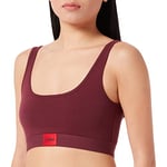 HUGO Women's Bralette RED Label Bralet, Dark Purple501, S