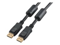 Exertis - Displayport Kabel - Displayport (Han) Till Displayport (Han) - Displayport 1.2 - 3 M