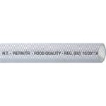 Klar pvc slange krydsvæv food quality 32mm, rulle 25m