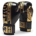 LEONE 1947 GN322 Gants de Boxe Mixte, Noir, 10 oz