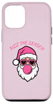 iPhone 12/12 Pro Christmas Santa Pink Rizz The Season Pink Gum Case