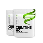 2 x Body Science Creatine HCl - 150g - Unflavoured - Kreatin, kosttillskott