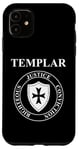 iPhone 11 Templar Virtues of the Knights Templar Shield Case