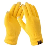 Bequemer Laden Femmes Hiver Chaud Gants Tactiles Thermique Tricot Gants de Travail Cadeau Femme pour Temps Froid avec Doublure Polaire