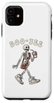 Coque pour iPhone 11 Funny Simple Halloween Boujee Skeleton Costume Boo-Jee