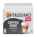 TASSIMO Coffee Shop Selections Latte Coffee Pods 8-Piece