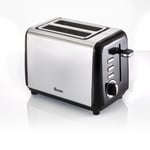 Swan Townhouse Black 2 Slice Toaster ST14015BN -2 Years Guarantee