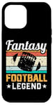 iPhone 14 Pro Max Funny Game Day Draft Party Mens Fantasy Football Legend Case