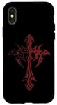 iPhone X/XS Mall Goth Punk Grunge Aesthetic Gothic Cross Case