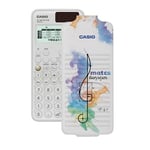 Casio FX-991SP CW - Calculatrice Scientifique illustrée avec Note de Musique, recommandée pour Le CV Espagnol et Portugais, 5 Langues, Plus de 560 Fonctions, solaire, Couleur Blanche