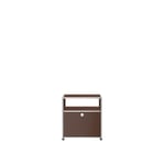 USM - USM Haller Nightstand P - USM Brown - Nattbord - Fritz Haller,Paul Schärer - Brun - Metall