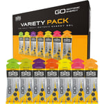 Science in Sport (SIS) GO Isotonic Gel Variety Pack - Pack of 7 x 60ml gels UK