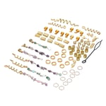 80pcs Hair Braids Dreadlock Rhinestone Dreadlock Parties Weddings MAI