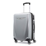 Samsonite Winfield 3 DLX Valise Rigide Extensible avec roulettes pivotantes, Argenté., Carry-on 20-inch, Winfield Valise Rigide Extensible avec roulettes pivotantes 3 DLX