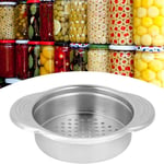 Water Sieve Filter Oil Drainer Tuna Press Lid Can Colander Food Can Strainer