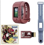 Digimon Bandai Vital Bracelet BE Digital Monster 25th Anniversary Set | Vital Bracelet Digital Pet Watch With Memory Card Included Based On Anime | Train Your Virtual Pet Using This Fitness Tracker