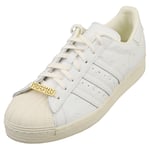 adidas Superstar Mens Casual Trainers in White - 11 UK