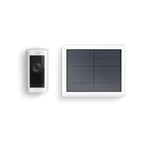 Ring Outdoor Camera Pro Solar (Stick Up Cam Pro) |Solar-powered Security Camera with 1080p HDR Video, 3D Motion Detection, alternative to CCTV | 30-day free trial of Ring Home