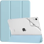 TiMOVO for iPad Air 6th Generation 11 Inch M2 Case 2024, iPad Air 5th/4th Generation Case 2022/2020 10.9 Inch, Slim Soft TPU Translucent Frosted Back Cover Fit iPad Air Case, Sky Blue