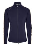 Ralph Lauren Golf Interlock Mockneck Zip Jacket Marinblå