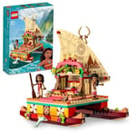 LEGO Disney Princess Moana and the Adventure Boat 43210 Toy Block Present Prince