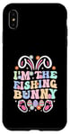 Coque pour iPhone XS Max Thème de Pâques I'm the Fishing Bunny