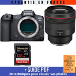 Canon EOS R5 + RF 85mm F1.2L USM + SanDisk 128GB Extreme PRO UHS-II SDXC 300 MB/s + Guide PDF MCZ DIRECT '20 TECHNIQUES POUR RÉUSSIR VOS PHOTOS