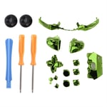 Jeu De Tournevis Color&eacute;S Boutons Pi&egrave;Ces De Rechange Pour Manette Xbox One (Vert)