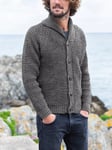 Celtic & Co. Wool Waffle Stitch Cardigan