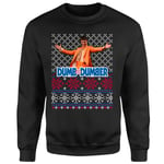 Dumb and Dumber Oh Look Frost! Sweatshirt - Black - XXL - Noir