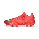 PUMA Homme Future Chaussure de Football, Fiery Coral Fizzy Light B, 38.5 EU